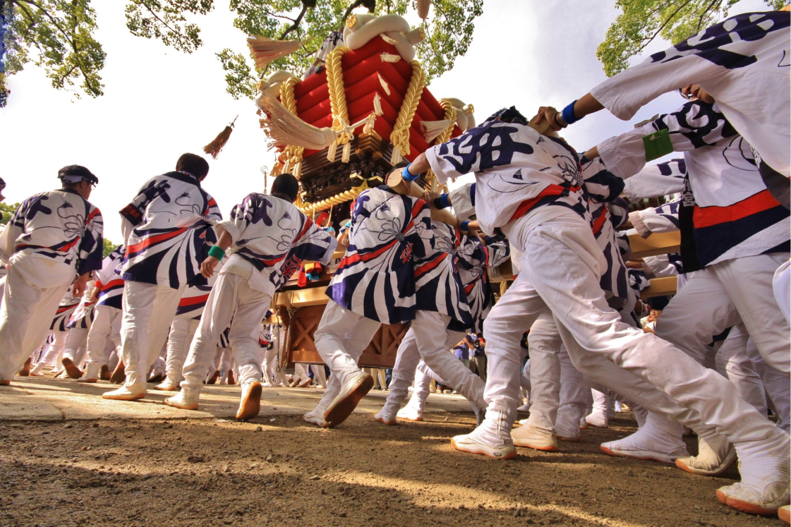 お祭りの様子