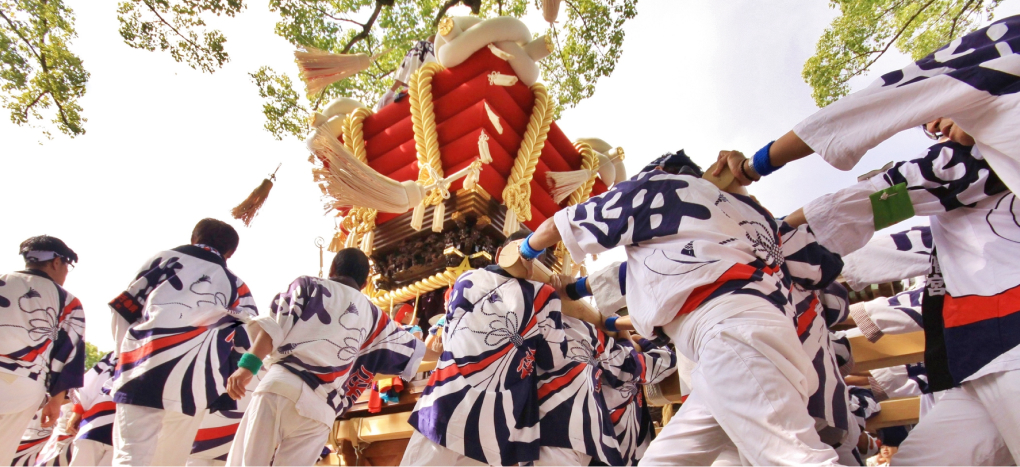 お祭りの様子